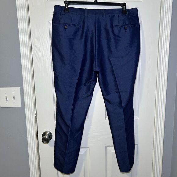 Lauren Ralph Lauren Men’s Straight Leg Dress Pants Navy Size 38 X 30 NWOT - Picture 4 of 6